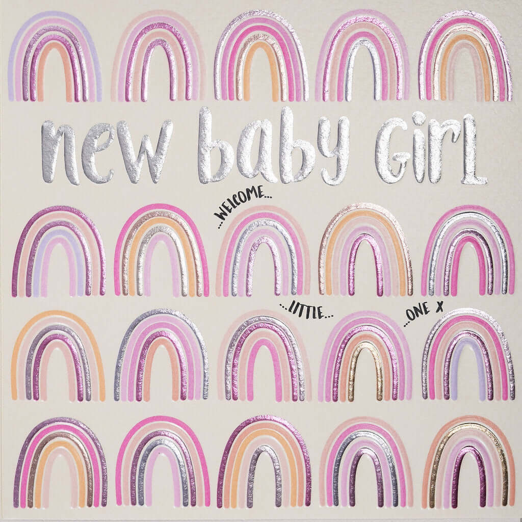 Wendy Jones-Blackett New Baby Girl Card