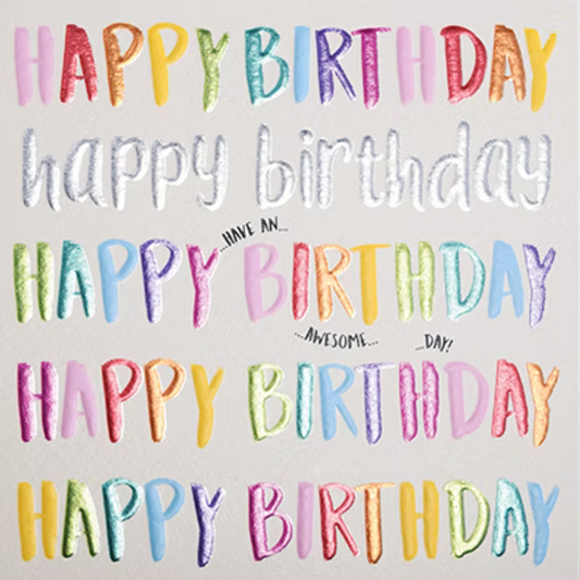 Wendy Jones-Blackett Happy Birthday (Pink Font)