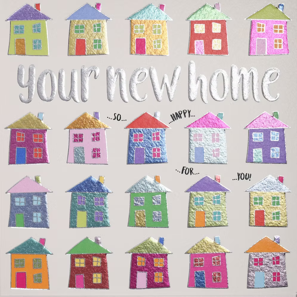 Wendy Jones-Blackett New Home (Houses) Card