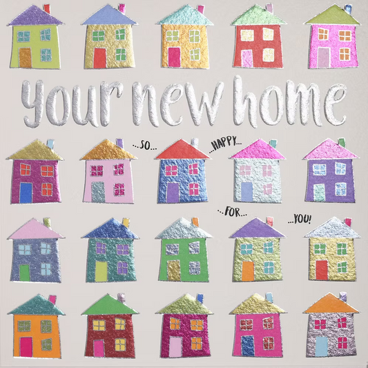 Wendy Jones-Blackett New Home (Houses) Card