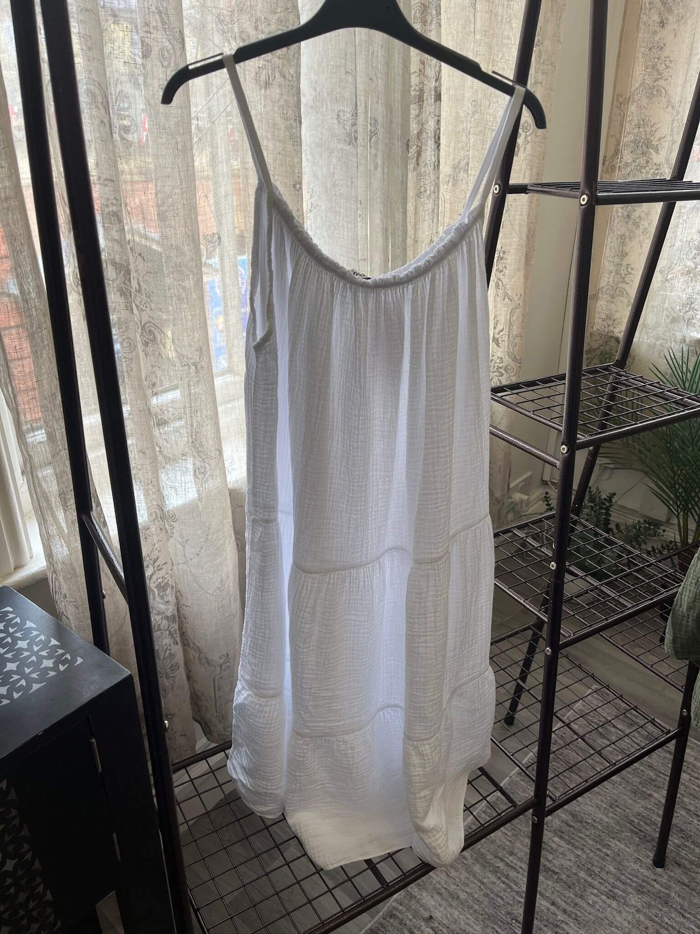 Enita Cheesecloth Cotton Sundress