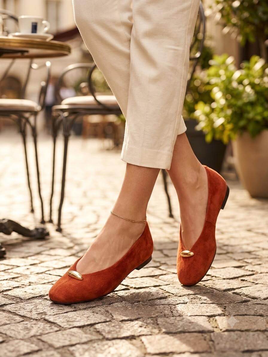 Ladies Classic Ballet Flat Shoe