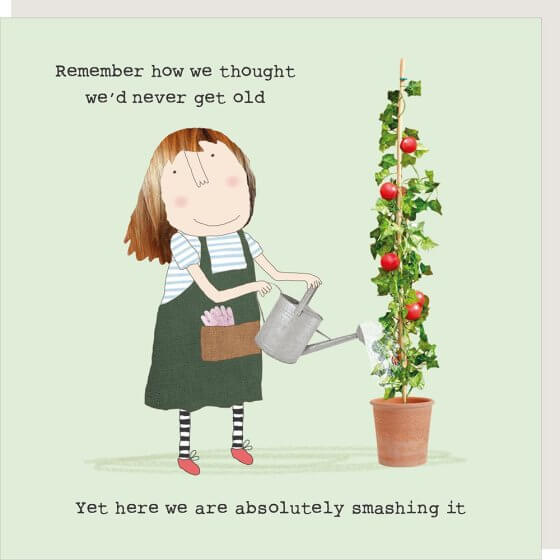 Smashing it Novelty Card
