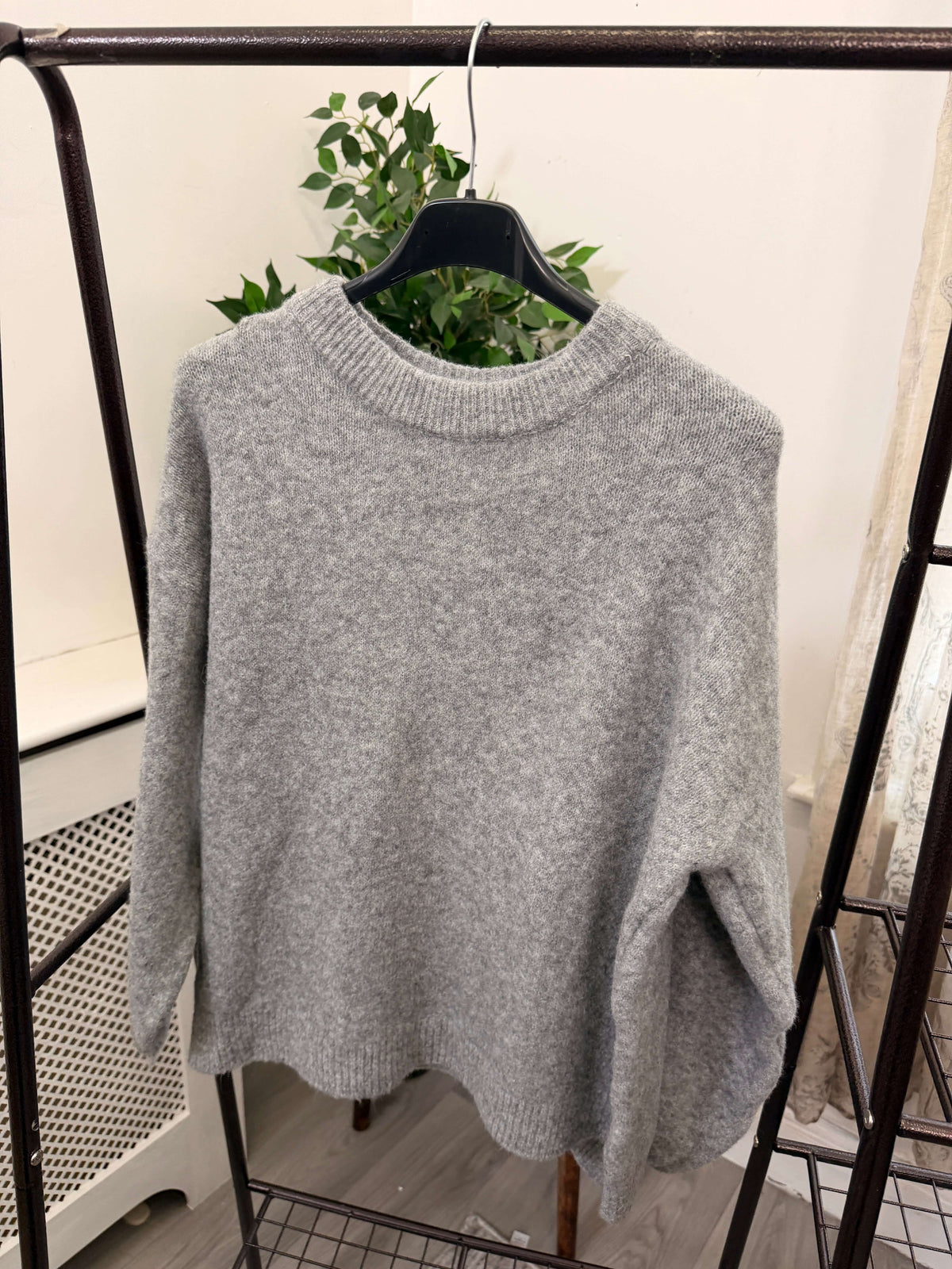 Tiffany Crew Neck Wool Blend Jumper