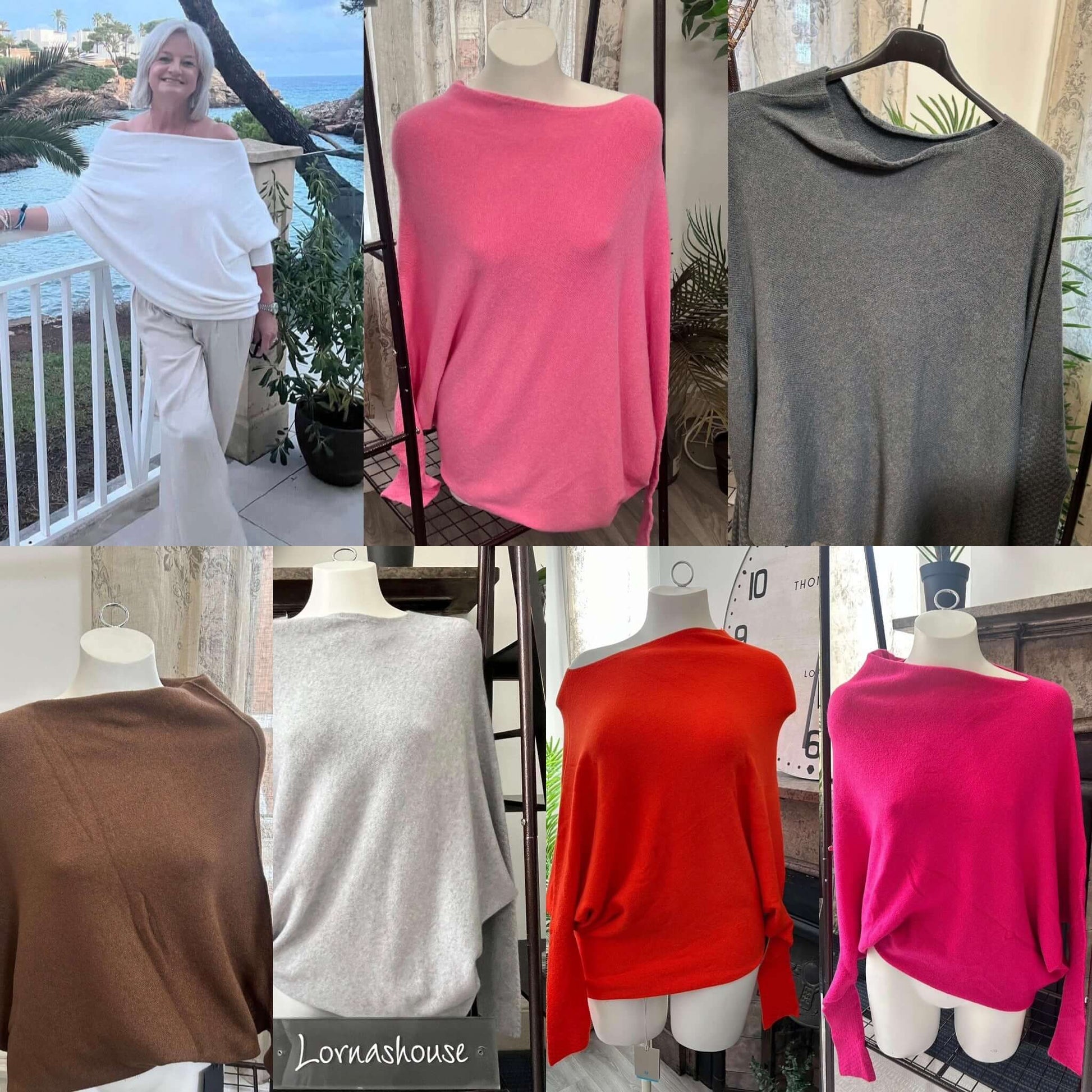 Felicity Elegant Asymmetrical Jumper