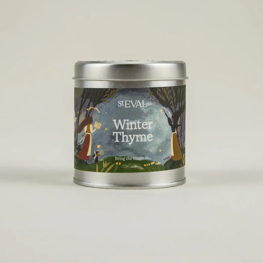 St Eval Artisan Candles - Christmas Winter Thyme Scented Tin Candle