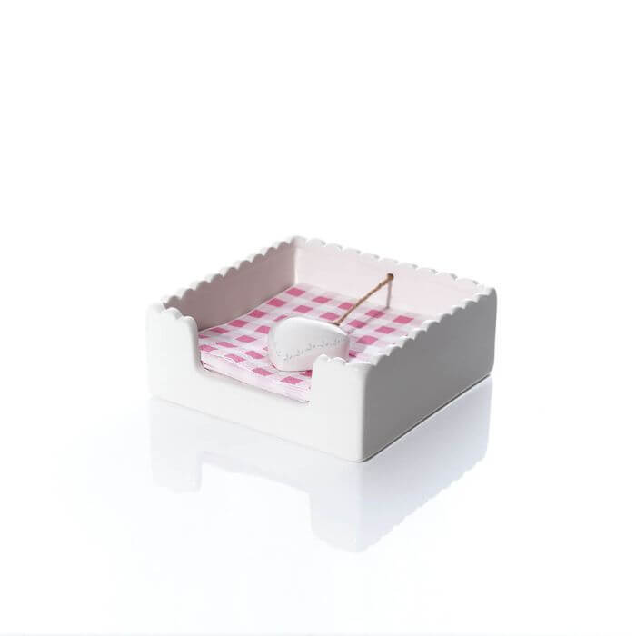 Cottage Garden Ceramic Napkin Holder