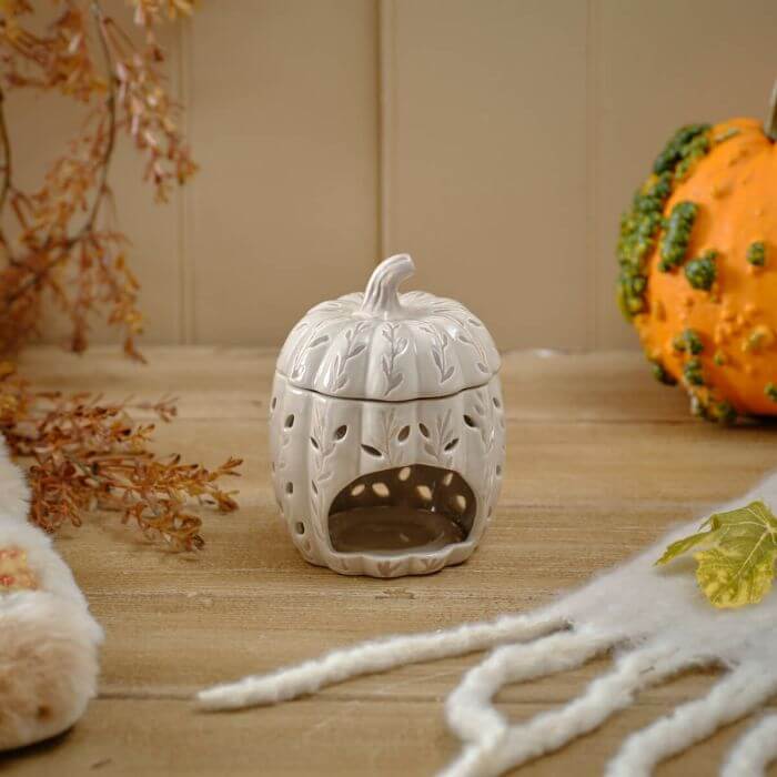 Harvest Pumpkin Ceramic Wax Melt Burner