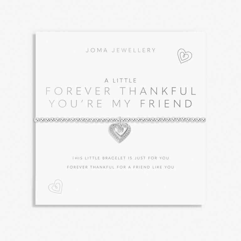 Joma Jewellery A Little 'Forever Thankful You Are My Friend' Bracelet