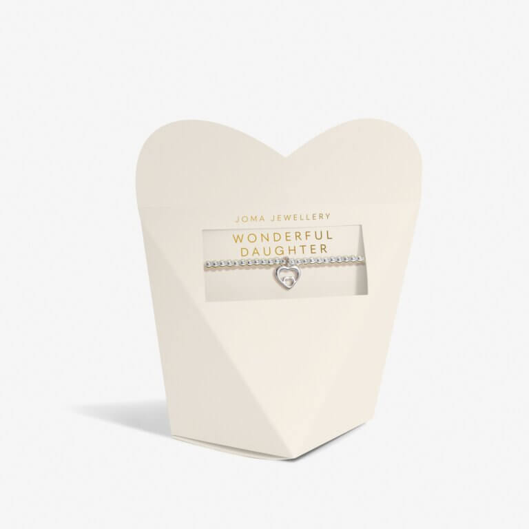 Joma Jewellery From The Heart Gift Box 'Wonderful Daughter' Bracelet