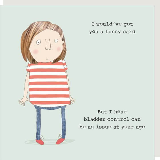 Bladder Novelty Card