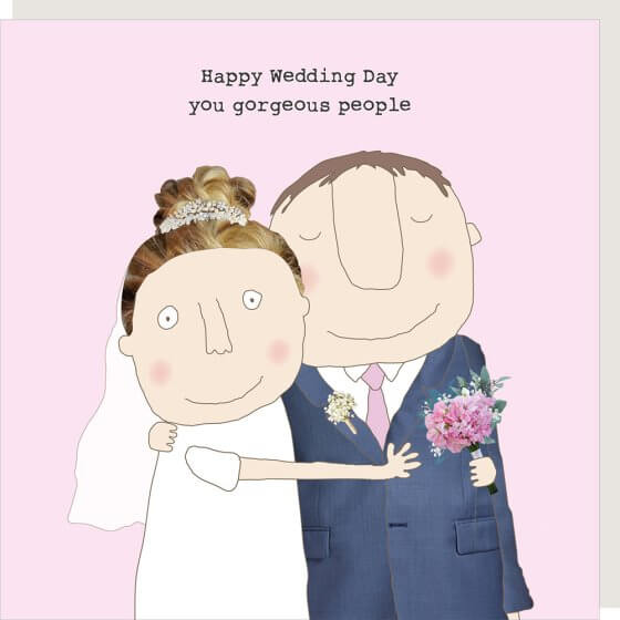 Gorgeous Wedding Novelty Card