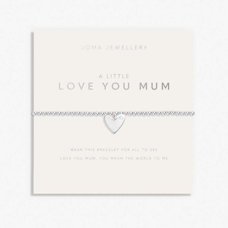 Joma Jewellery Mother's Day A Little 'Love You Mum' Bracelet