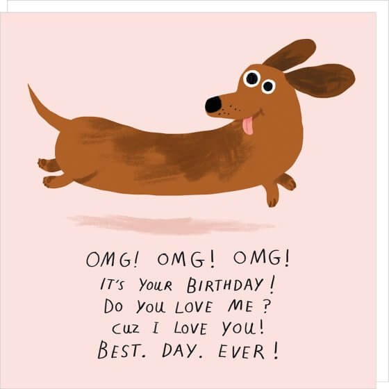 Best Day Novelty Card