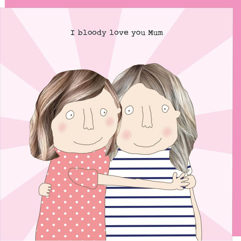 Bloody Love Mum Novelty Card