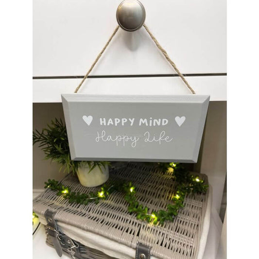 Happy Mind Plaque