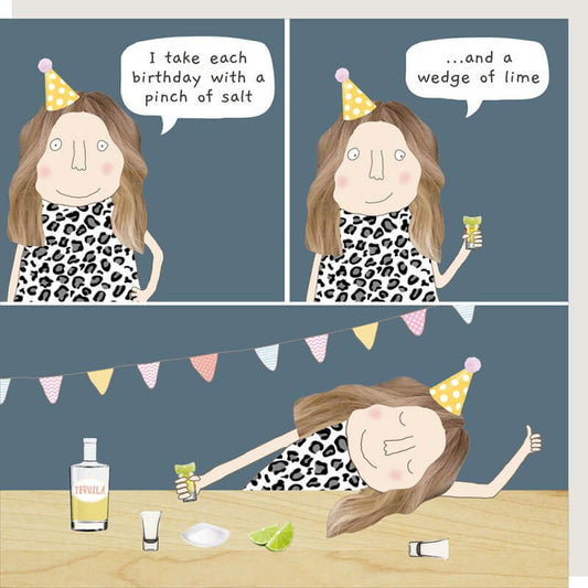 Pinch Of Salt Novelty Card