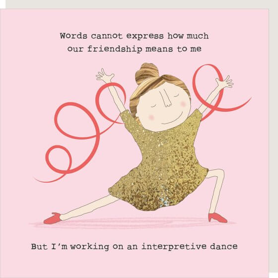 Friendship Dance Novelty Card