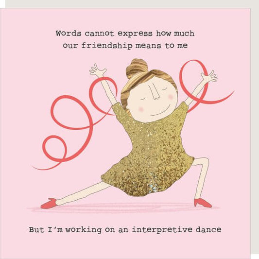 Friendship Dance Novelty Card