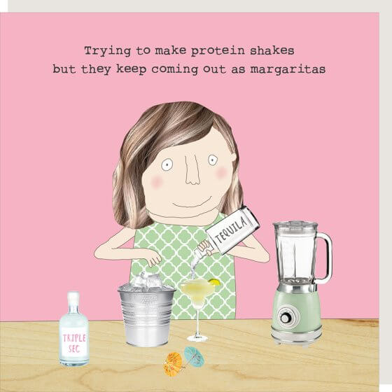 Margaritas Novelty Card
