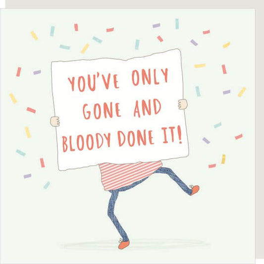 Done It Novelty Card