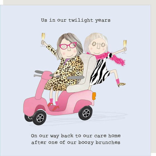 Boozy Brunch Novelty Card