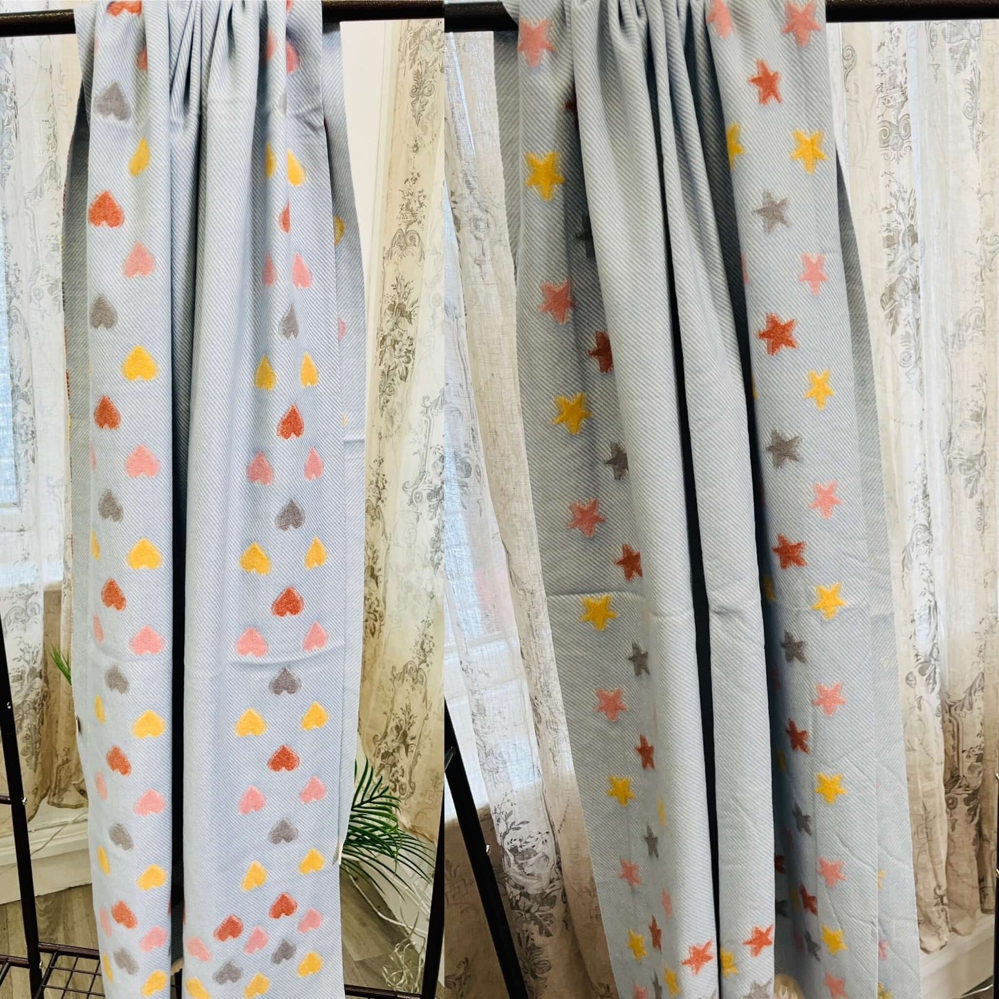 Star and Heart Scarves