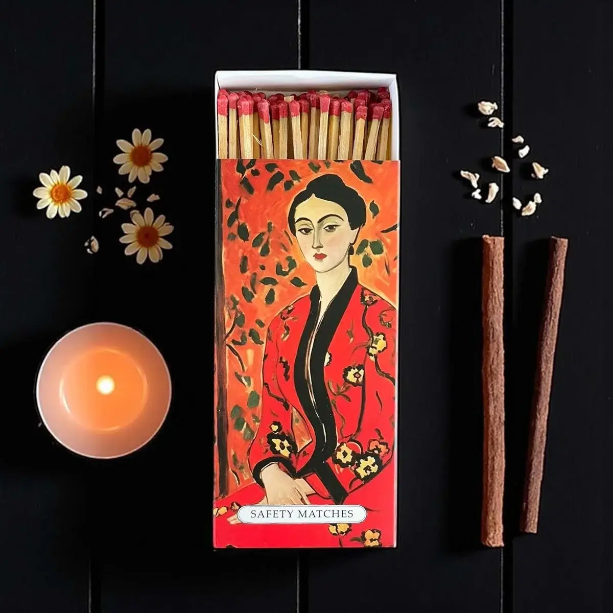 Biggie Best - Saipian Red Lady Ex Long Safety Matches