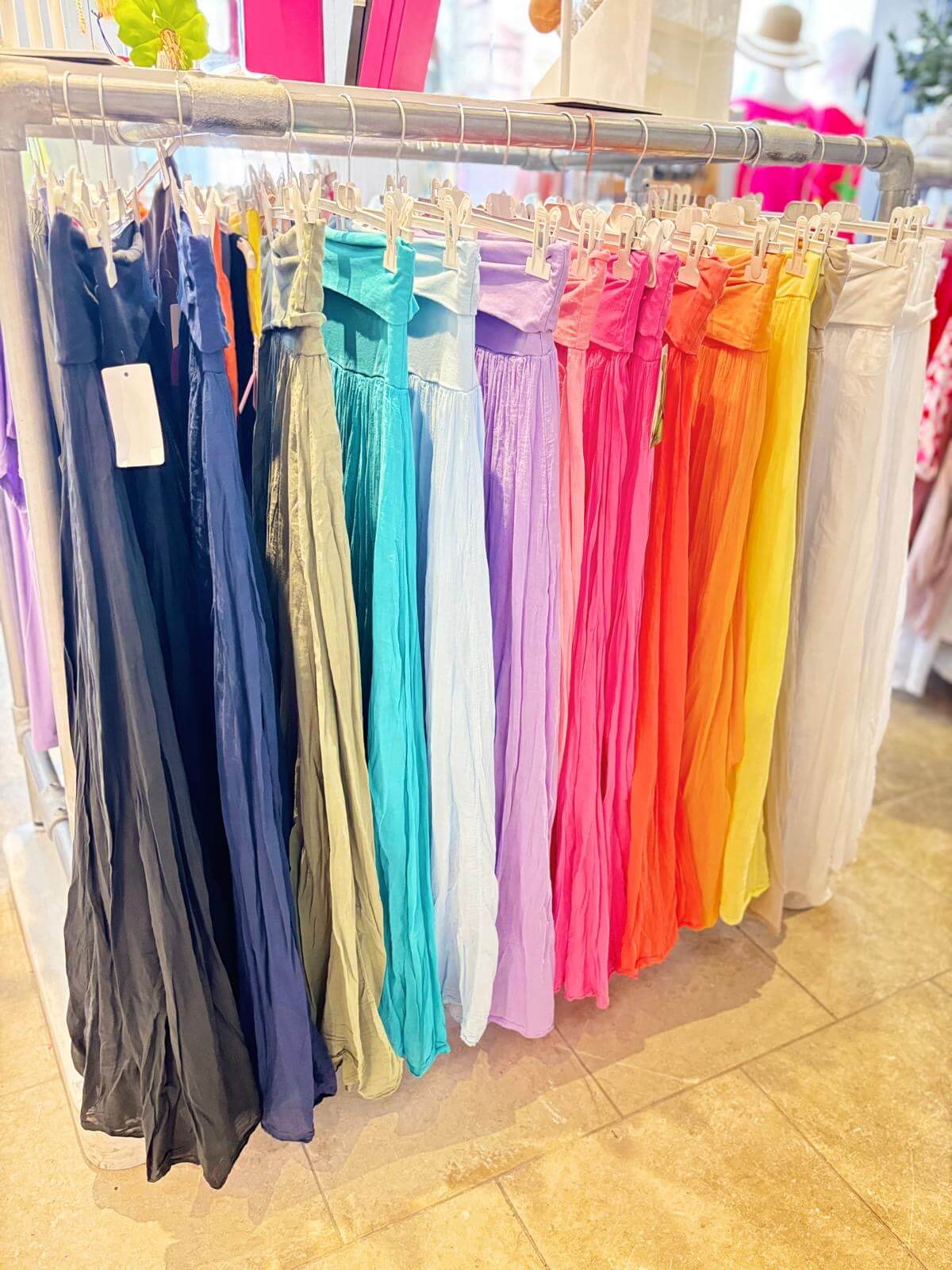 Lizzie Cotton Maxi Length Skirt