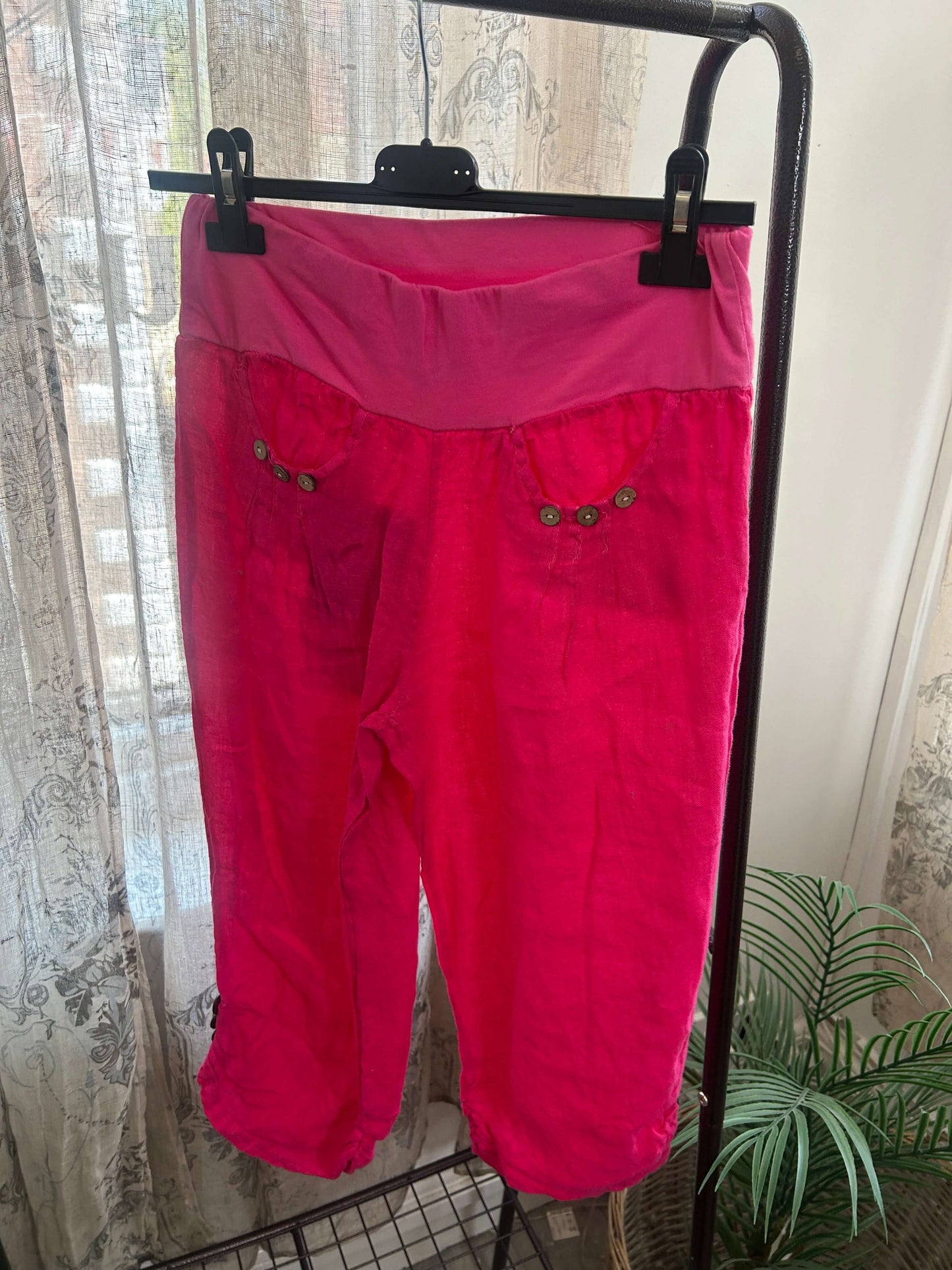 Rosie 3/4 Length Jersey Waist Trouser
