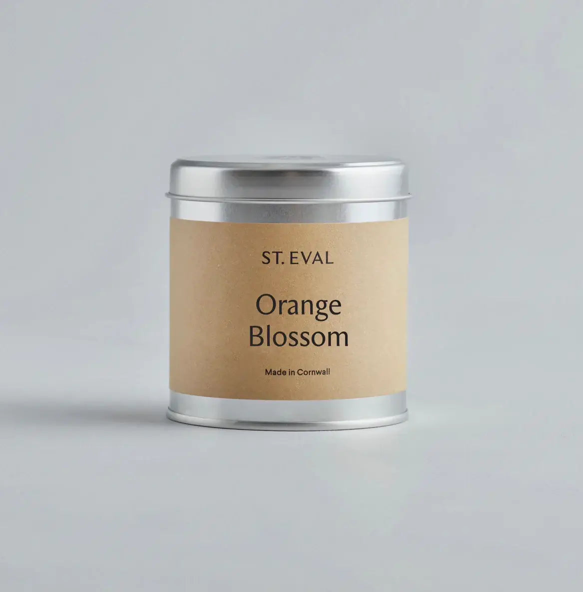 St Eval Artisan Candles - Orange Blossom Scented Tin Candle