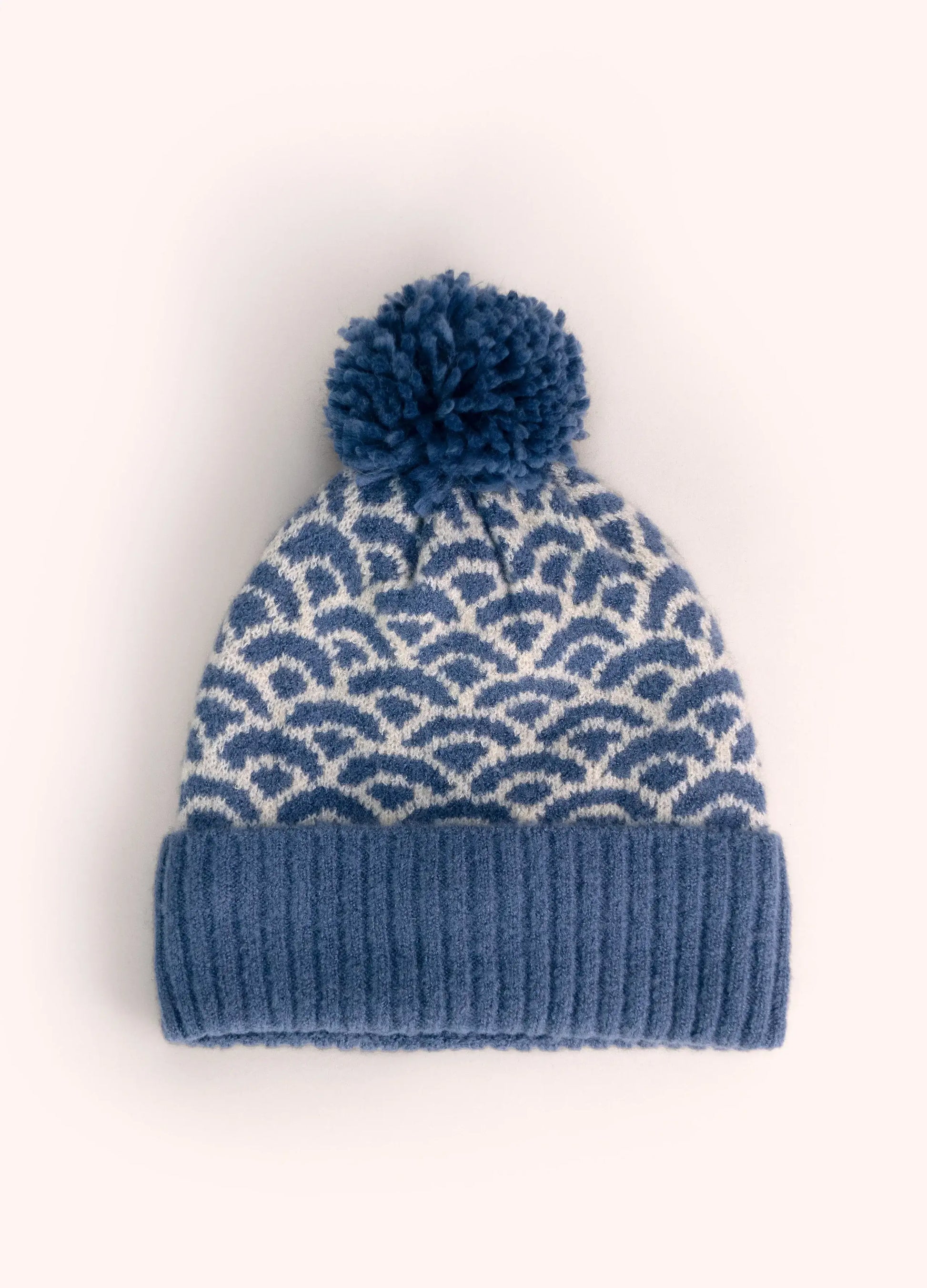 Powder Design AGATHA Pompom Hat - Denim