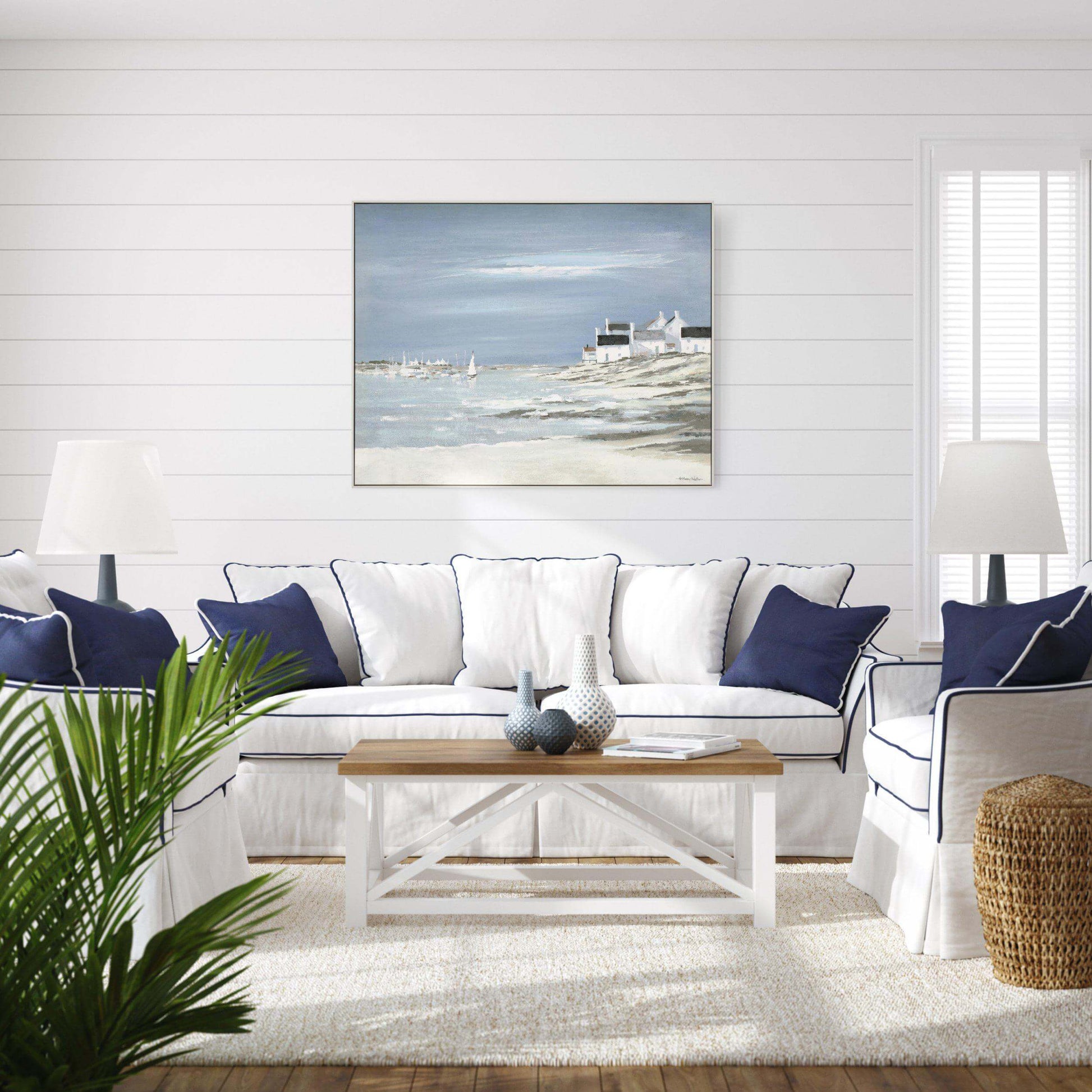 Mounted Wall Art - Calm Harbour