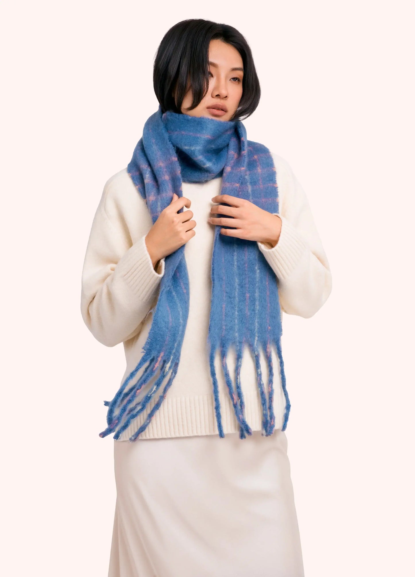 Powder Designs Angelica Cosy Scarf - Navy