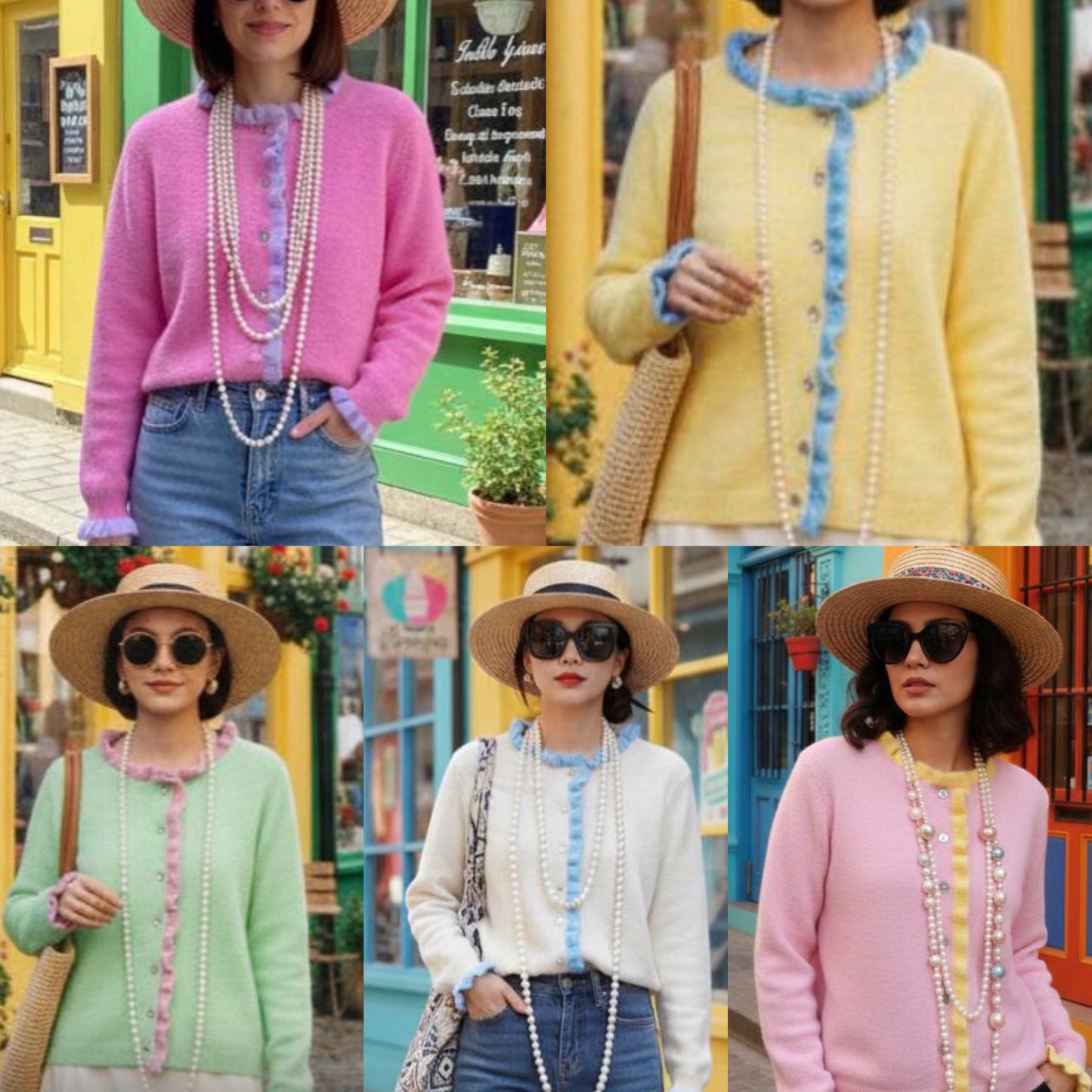 Doris Fluted Cardigan