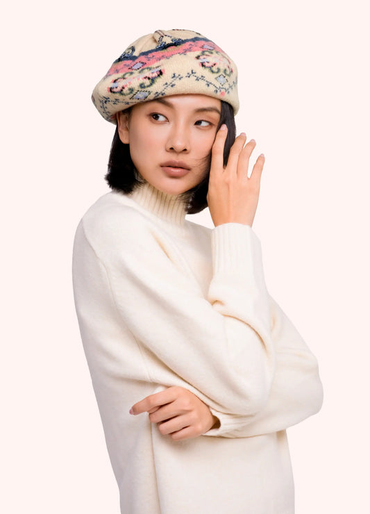 Powder Design Scandi Beret - Cream Mix