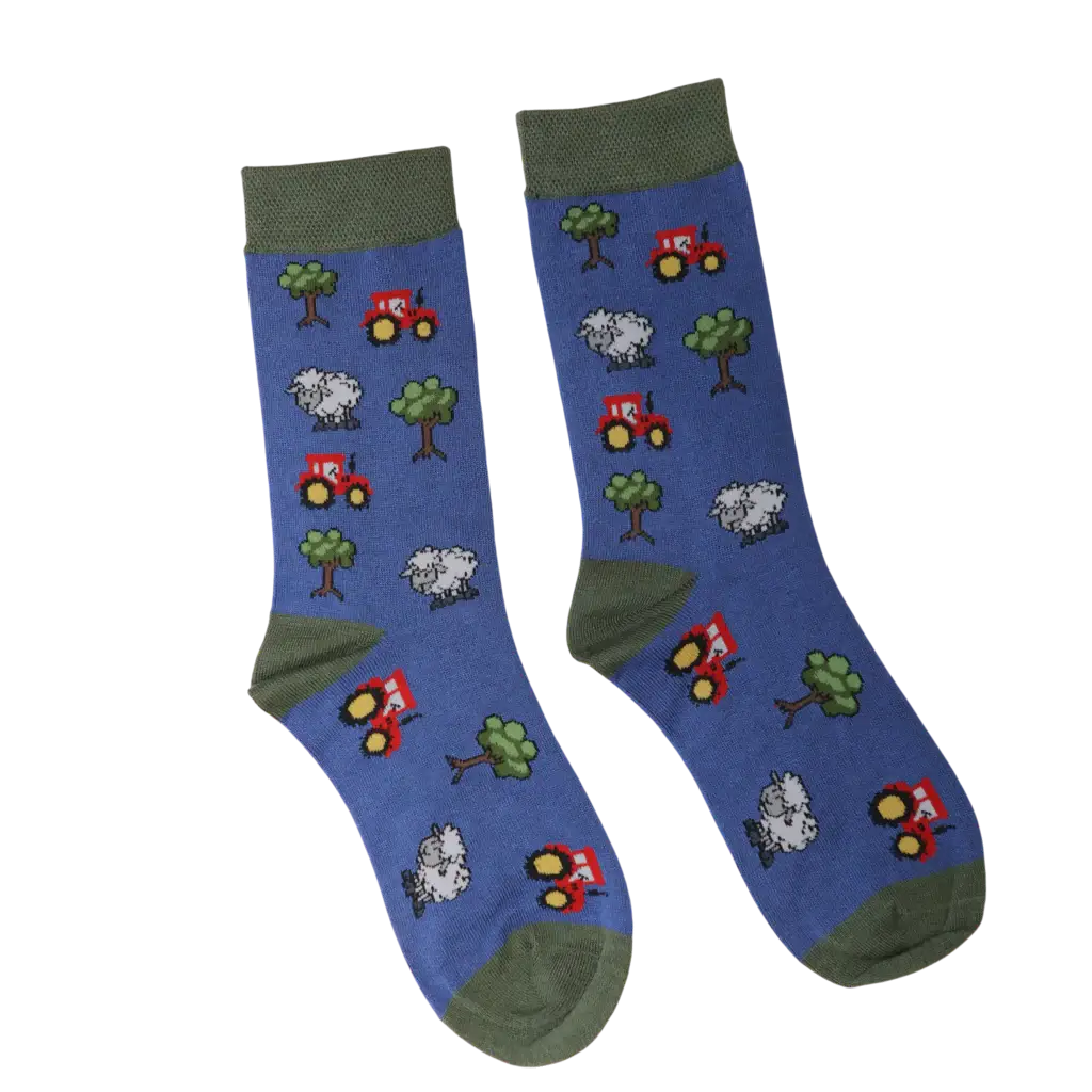 Jasper's - Men's Bamboo Funky Farmyard Socks
