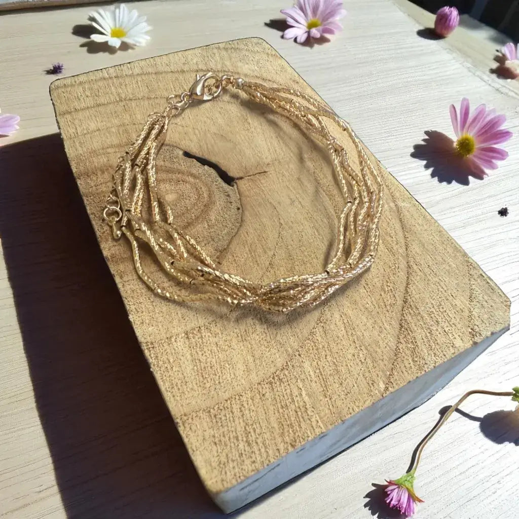 Jess & Lou - Multi-Strand Twisted Wire Bracelet