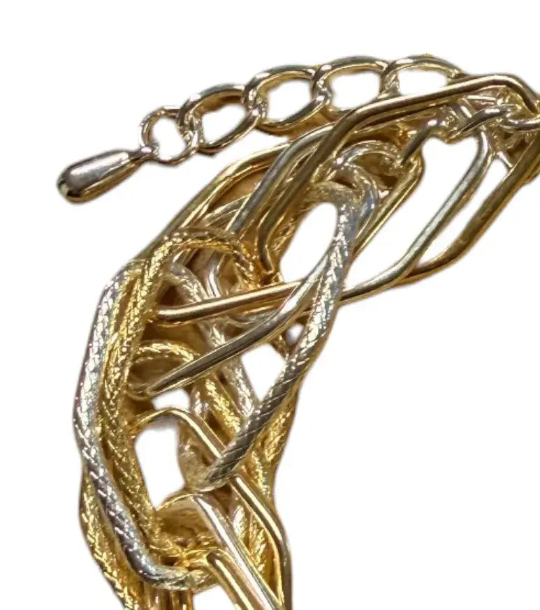 Jess & Lou - Multi-Link Bracelet Silver & Gold