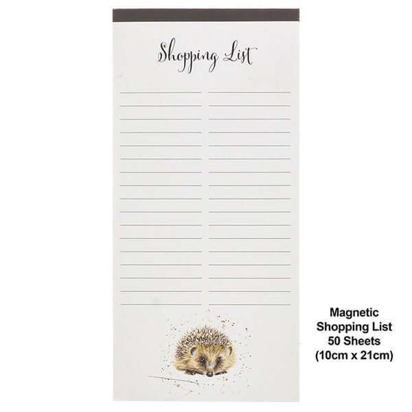 Bree Merryn Harley Hedgehog Shopping List