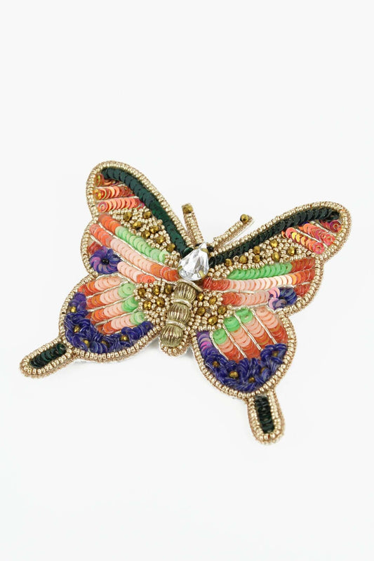 Jewelled Butterfly Brooch