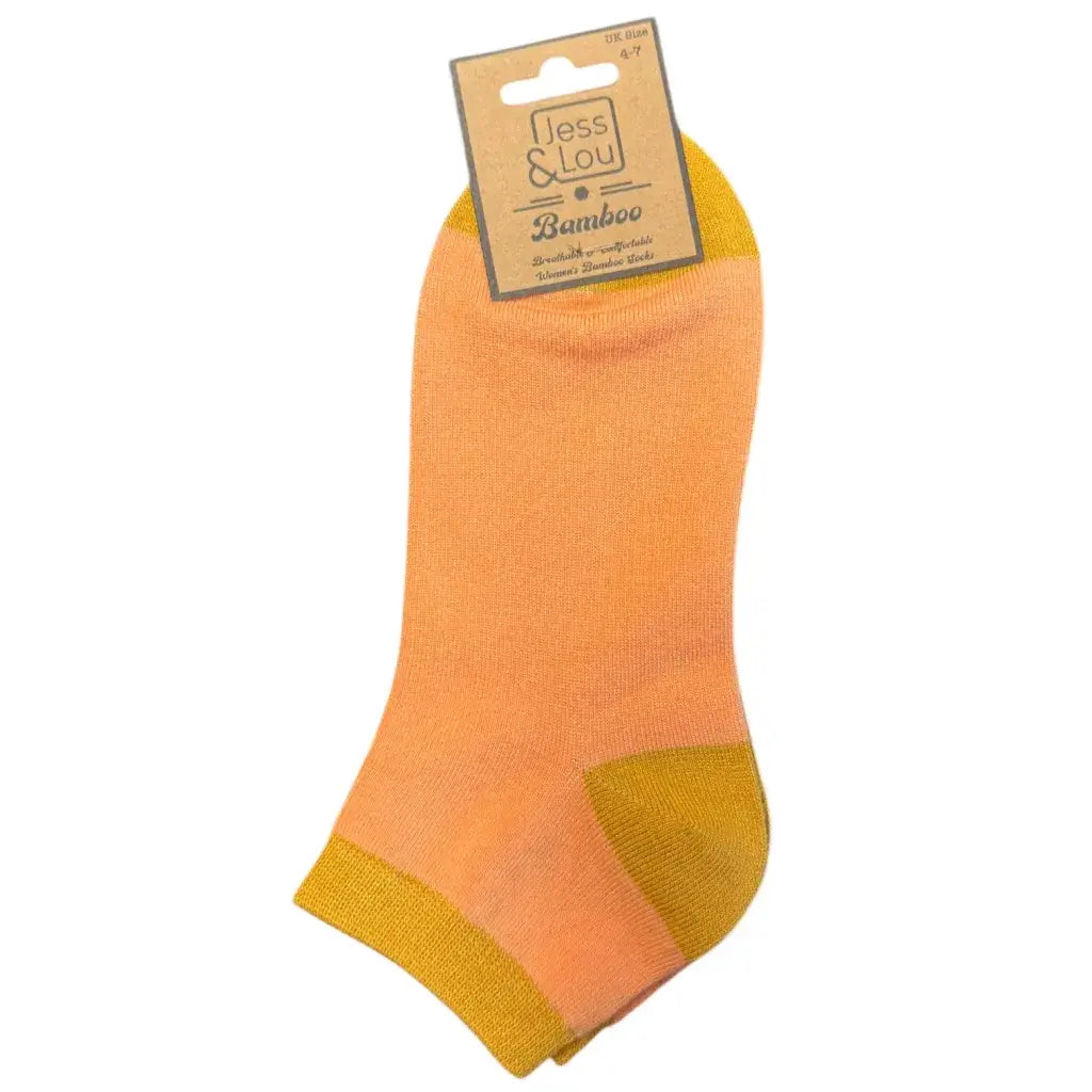 Jess & Lou - Honey Bamboo Trainer Socks