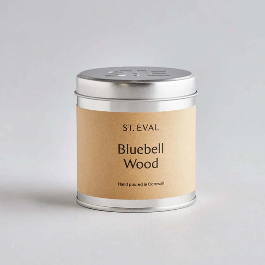 St Eval Artisan Candles - Bluebell Wood Scented Tin Candle