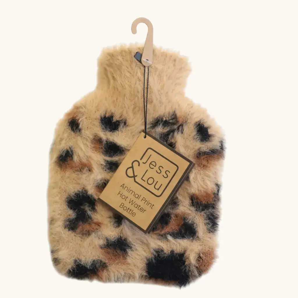 Jess & Lou Animal Print Mini Hot Water Bottle