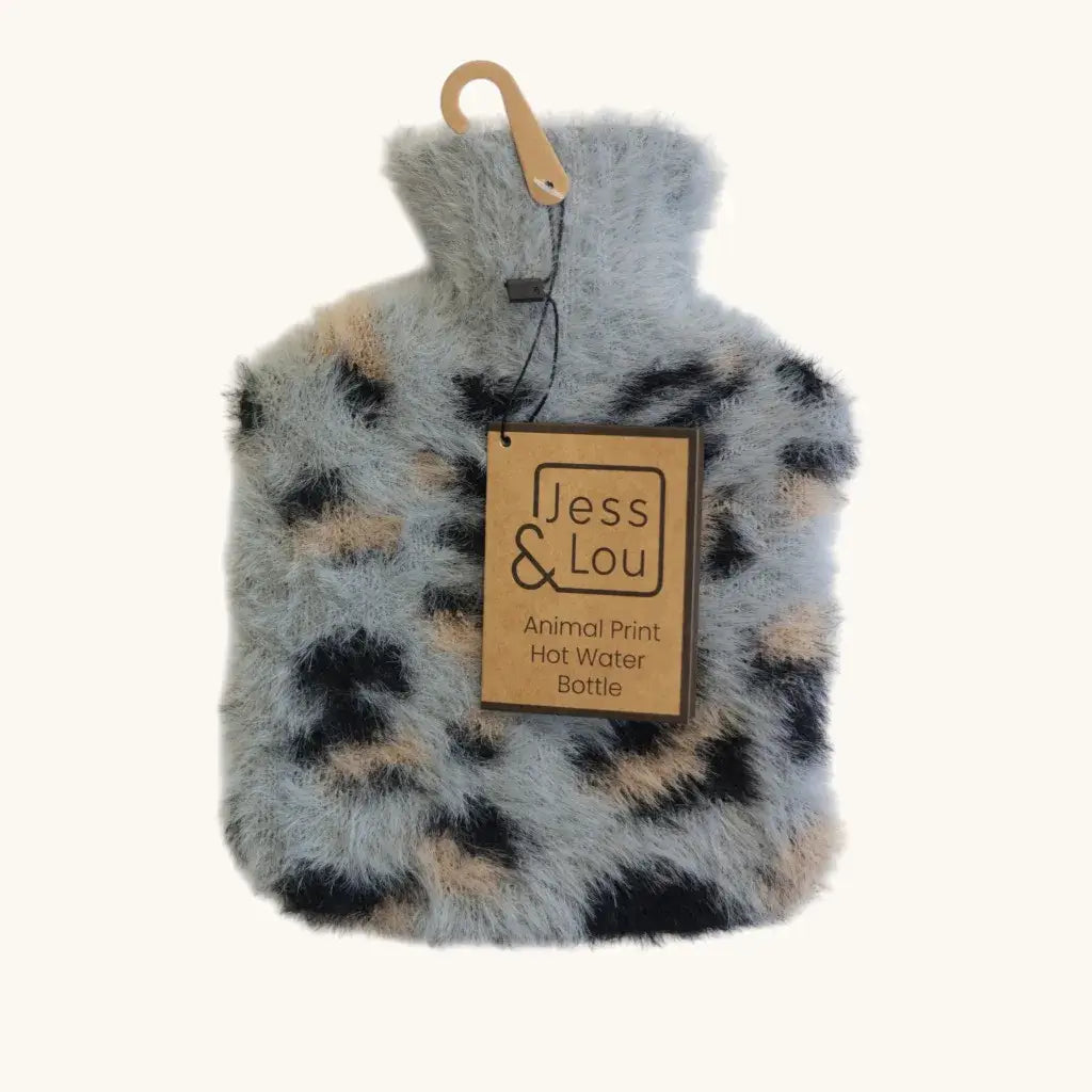 Jess & Lou Animal Print Mini Hot Water Bottle