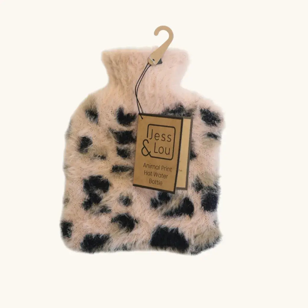 Jess & Lou Animal Print Mini Hot Water Bottle