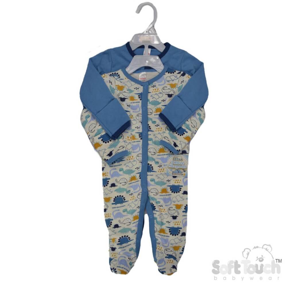 Boys Two Pack Sleepsuit
