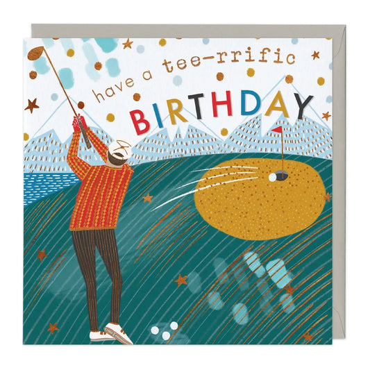 Have a Tee-rrific Birthday Card