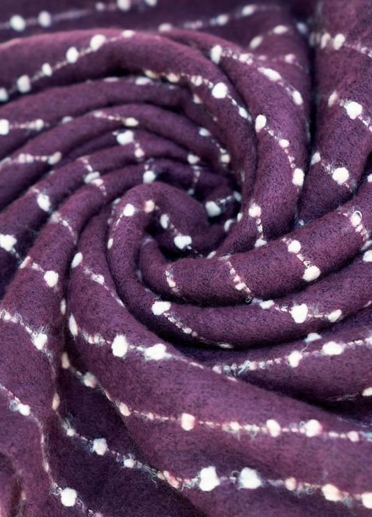 Powder Designs Dakota Cosy Scarf - Damson