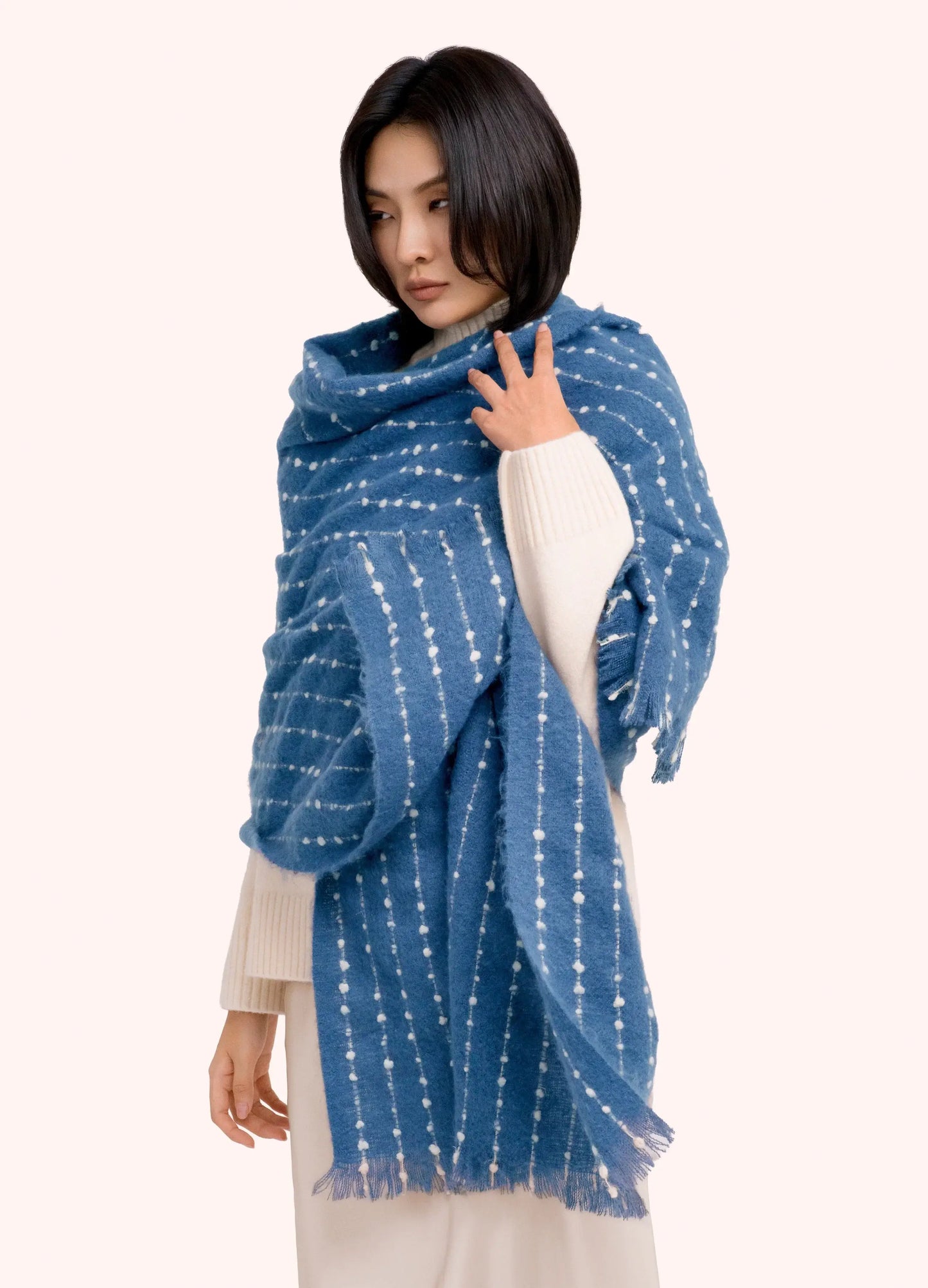 Powder Designs Dakota Cosy Scarf - Navy